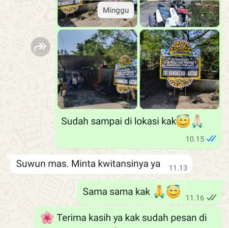 Pengiriman Papan Bunga Duka Kebon Kacang