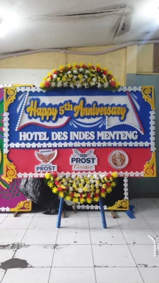 Papan Bunga di Kebon Kacang
